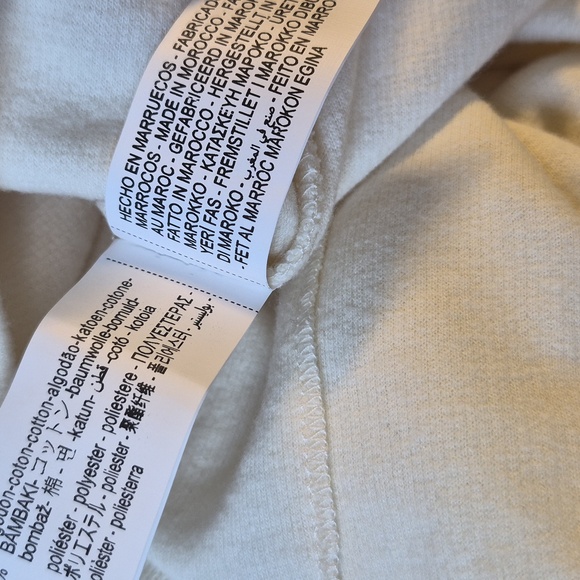 Zara 🆕️ Ribbed Cream Top - Picture 8 of 11